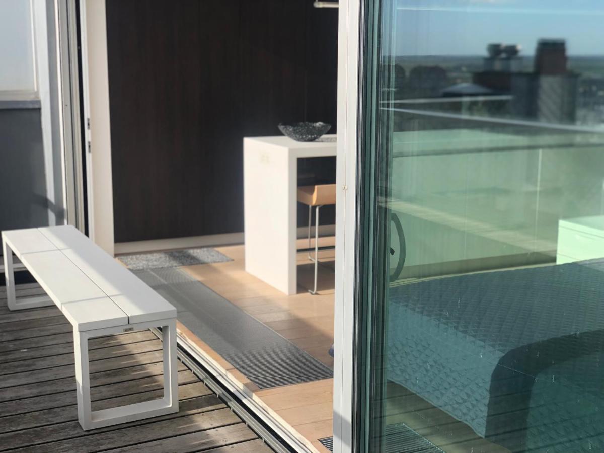דירות Penthouse Sea-Loft Blankenberge, Uniek Zeezicht, Luxeloft Met 40M2 Terras! מראה חיצוני תמונה
